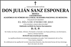 Julián Sanz Esponera